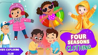 Seasons Song  Nursery Rhymes  Kids Song [upl. by Maker]