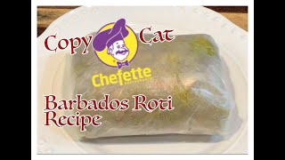 🇧🇧 Bajan Chefette Roti 🇧🇧 ⎜Copycat Recipe [upl. by Osmen388]