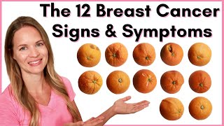 The 12 Breast Cancer Symptoms and Signs  What to Look for on Your SelfBreast Exam [upl. by Rysler]