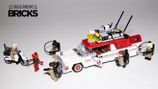 Lego Ghostbusters 75828 Ecto1 and 2 Speed Build [upl. by Narat860]