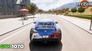 GTX 1070  Forza Horizon 5  1080p  BEST SETTINGS [upl. by Aehsan]