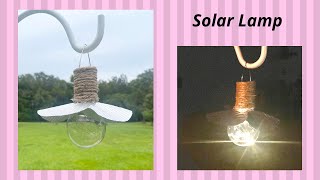 How to build a solar lamp  DIY Tutorial [upl. by Nali]