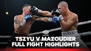 Nikita Tszyu vs Koen Mazoudier 🥊💥 Full Fight Highlights  Main Event  Fox Sports Australia [upl. by Howlend]