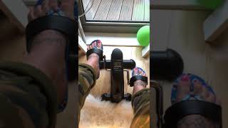 Review of Mini Exercise Bike for Under Desk [upl. by Seavey106]