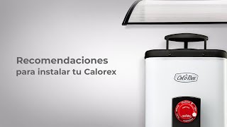 ¿Qué debo saber para instalar un calentador Calorex [upl. by Mendez781]