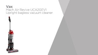 Vax Mach Air Revive UCA2GEV1 Vacuum Cleaner  Grey amp Red  Product Overview  Currys PC World [upl. by Etrem918]