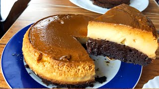 Receta completa de CHOCOFLAN pastel imposible fácil [upl. by Sezen]