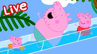 🔴 Peppa Pig SEASON 9 LIVE 🎬 FULL EPISODES 🍿 Adventures with Peppa 🌟 Kids Cartoons 🔴 [upl. by Ebeohp]