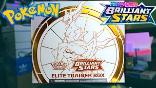 What’s Inside BRILLIANT STARS Elite Trainer Box Opening [upl. by Cathi]