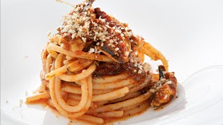 Pasta con le sarde la ricetta di Pino Cuttaia  La Madia Licata [upl. by Ardnahcal181]