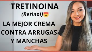 TRETINOINA RETINOL PASO A PASO  elimina manchas arrugas y acne RETIN A acido retinoico [upl. by Okihcim]