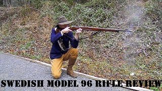 Swedish Mauser M96 Carl Gustafs  Blank Adapter REVIEW [upl. by Nojram]