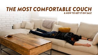 The Most Comfortable Couch and How to Get it On Sale  Valyou Furniture  Local Adventurer [upl. by Nani]