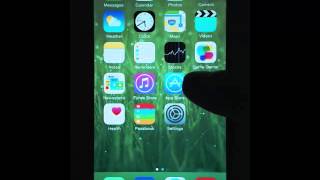 How to  iPhone 6 App store and installing apps [upl. by Ayidan691]