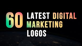 60 Latest Digital Marketing Logos  Marketing Agency Logos ideas [upl. by Whitaker]