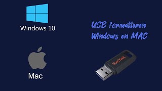 USB formatteren Windows en Mac [upl. by Keeley]