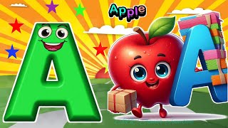 ABC Kids Song  Phonics Song  Tiny Tots  Kiddos Study Zone  Abc lyrics song abcdrhymesforkids [upl. by Oisorbma]