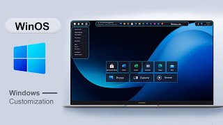 WinOs Style Theme For Windows 2024 [upl. by Ruford]