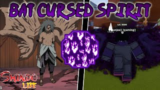 Shindo Life Bat Cursed Spirit Spawn Location  Showcase [upl. by Waldner406]