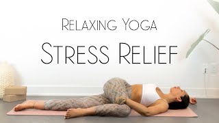 10 Minute Yoga Stress and Anxiety [upl. by Tillo]