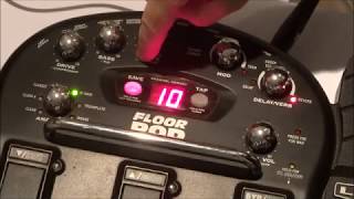 Line 6 Floor POD detailed tutorial [upl. by Lette]