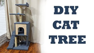 How to Build a Massive and Cheap Cat Enclosure with Basic Tools  DIY Tutorial [upl. by Akeinahs]