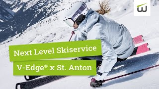 VEdge takes edge grinding technology to the next level  St Anton  WINTERSTEIGER [upl. by Alra]