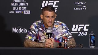 UFC 264 Dustin Poirier Postfight Press Conference [upl. by Valentin]