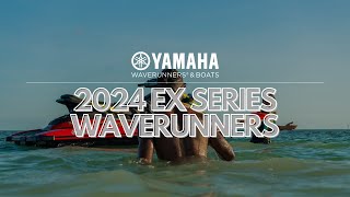 Yamahas 2024 EX Series WaveRunners [upl. by Maurizio]