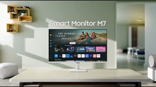 Smart Monitor M70D Official Introduction  Samsung [upl. by Fugazy]