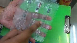 menopur 1200iu unboxing and diluting for high quality ivf [upl. by Dorehs]