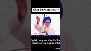 Giani jaswant singh ji kursi vivaad sikhparcharak sikhi [upl. by Assilrac]