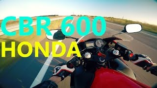 Honda CBR 600 F4i 261 kmh 165 mph [upl. by Allard]