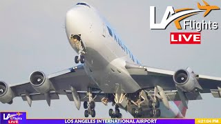 🔴LIVE LAX Airport  LAX LIVE  LAX Plane Spotting [upl. by Aihsia]