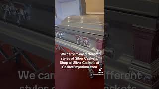 caskets death funeral casketemporium casket marketing ecommerce silvercasket [upl. by Ennahgiel623]