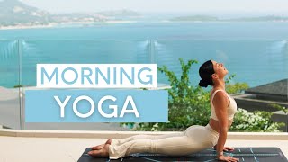 15 MIN MORNING YOGA FLOW  Feel Good Yoga Flow [upl. by Billen]