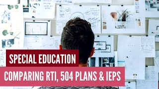 Special Education Understanding RTI 504 Plans amp IEPs [upl. by Avrit]