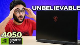 RTX 4050 Gaming Laptop Under Rs80000 Only  MSI GF63 Thin [upl. by Nnyla842]