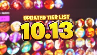 BEST GODS FOR END OF THE YEAR SMITE TIER LIST 1013 [upl. by Lorette]