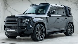 2023 Land Rover Defender 110 V8  Carpathian Grey  Walkaround  Exhaust Sound [upl. by Fairlie]