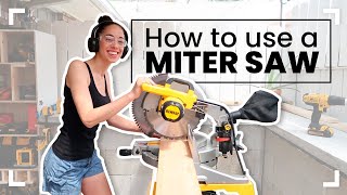 How To Miter Saw 101  Beginners Tips [upl. by Napra]