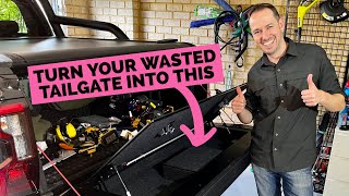 How To Install New Tailgate Storage Unit For Next Gen Ranger [upl. by Cryan693]