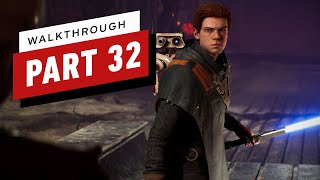 Star Wars Jedi Fallen Order Walkthrough  Fortress Inquisitorius Trilla Final Boss Fight Part 32 [upl. by Red]