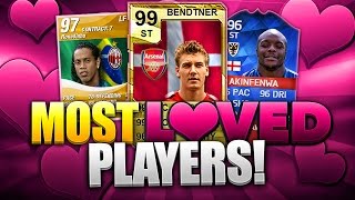 MOST LOVED PLAYERS [upl. by Banebrudge21]