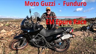 Epure Race  V85TT Moto Guzzi  BMW F650 Funduro  Electric Motion [upl. by Vallonia]