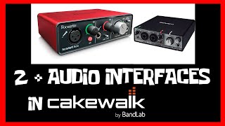 The Easy Way to Use More Than 1 Audio Interface in Sonar amp Cakewalk [upl. by Arline]