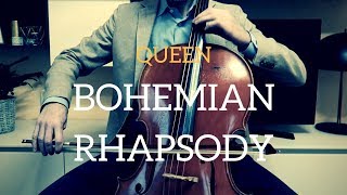 Queen  Bohemian Rhapsody for cello and piano COVER [upl. by Sillek]