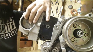 110cc Chinese motor tear down timing [upl. by Elwood]