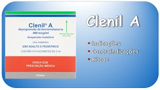 CLENIL A Indicações contraindicações e riscos [upl. by Jonny]