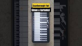 Scarborough Fair Simon amp Garfunkel Easy Piano Tutorial 🎹 Google quotDesigned To Learn Foreverquot share [upl. by Leinad]